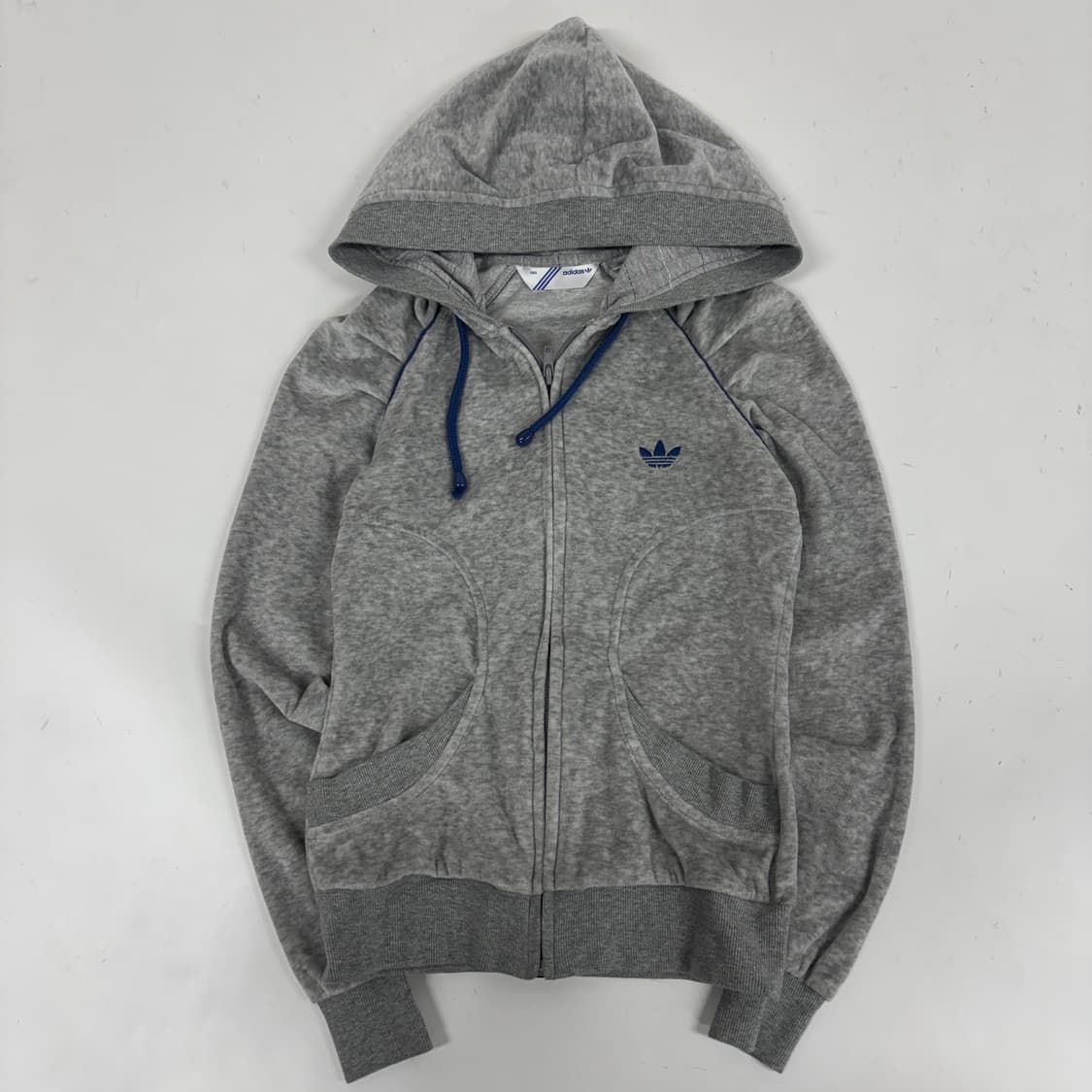 아디다스 벨벳 후드집업 상품이미지3