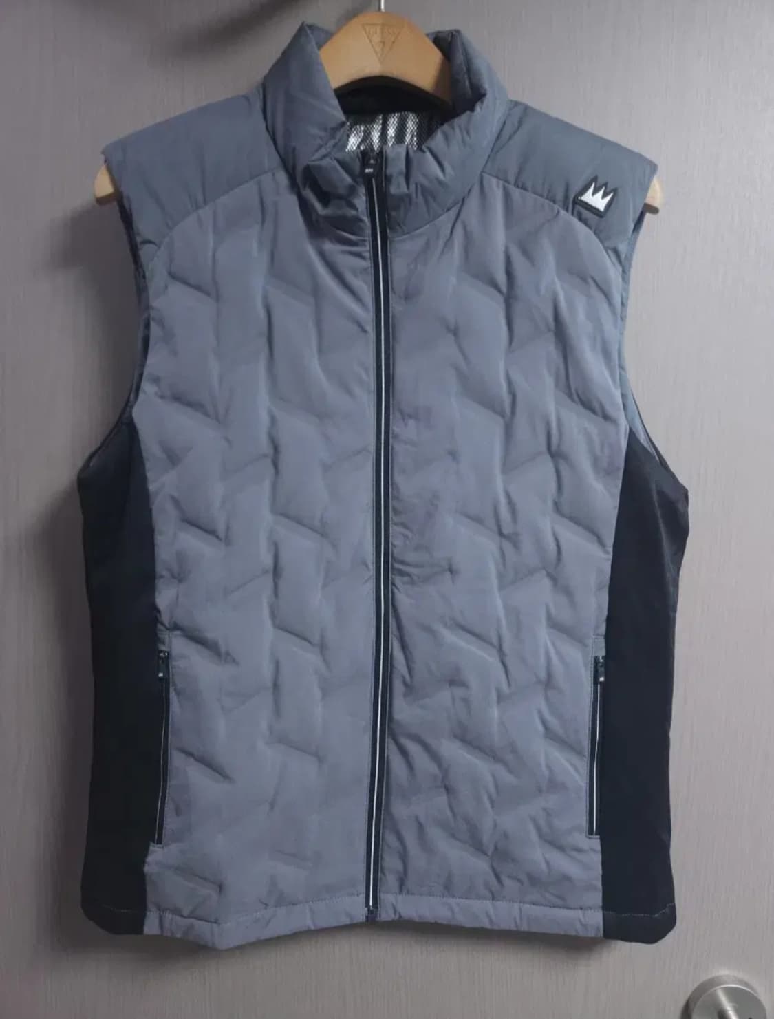 장미쉘바스퀴아 거위털 경량조끼, XL 상품이미지1