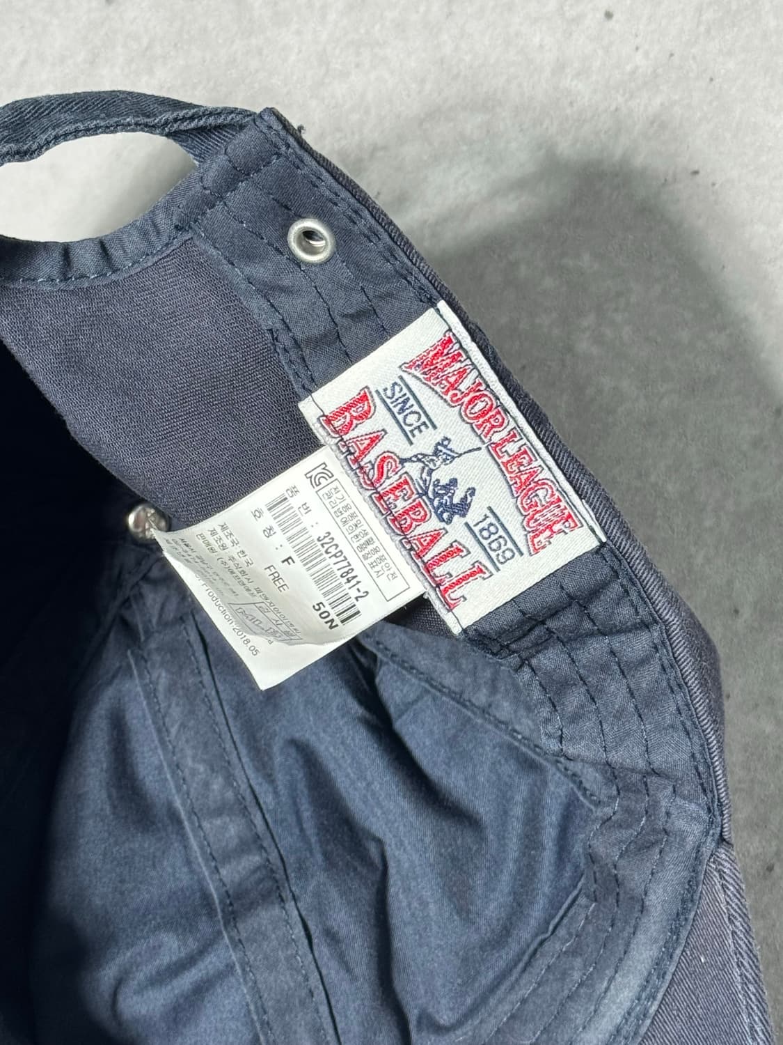 MLB 뉴욕 양키스 워시드 블랙 볼캡 모자 상품이미지5