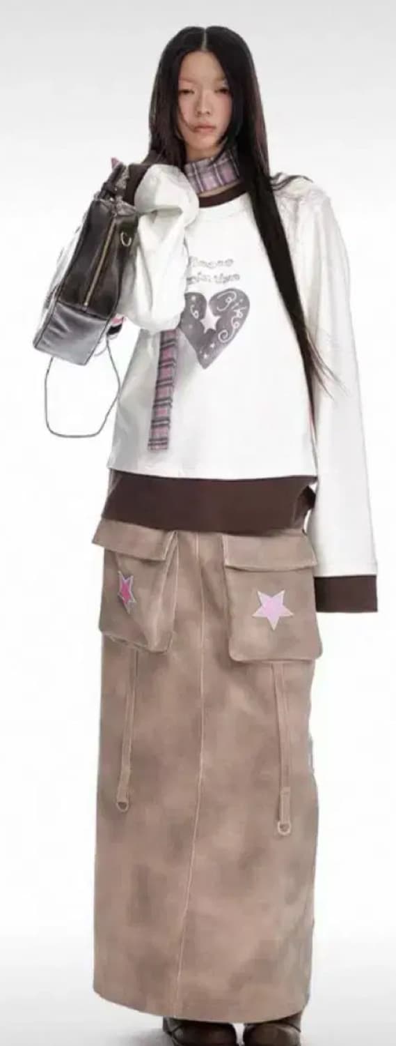 JIKOO 별 치마 상품이미지2