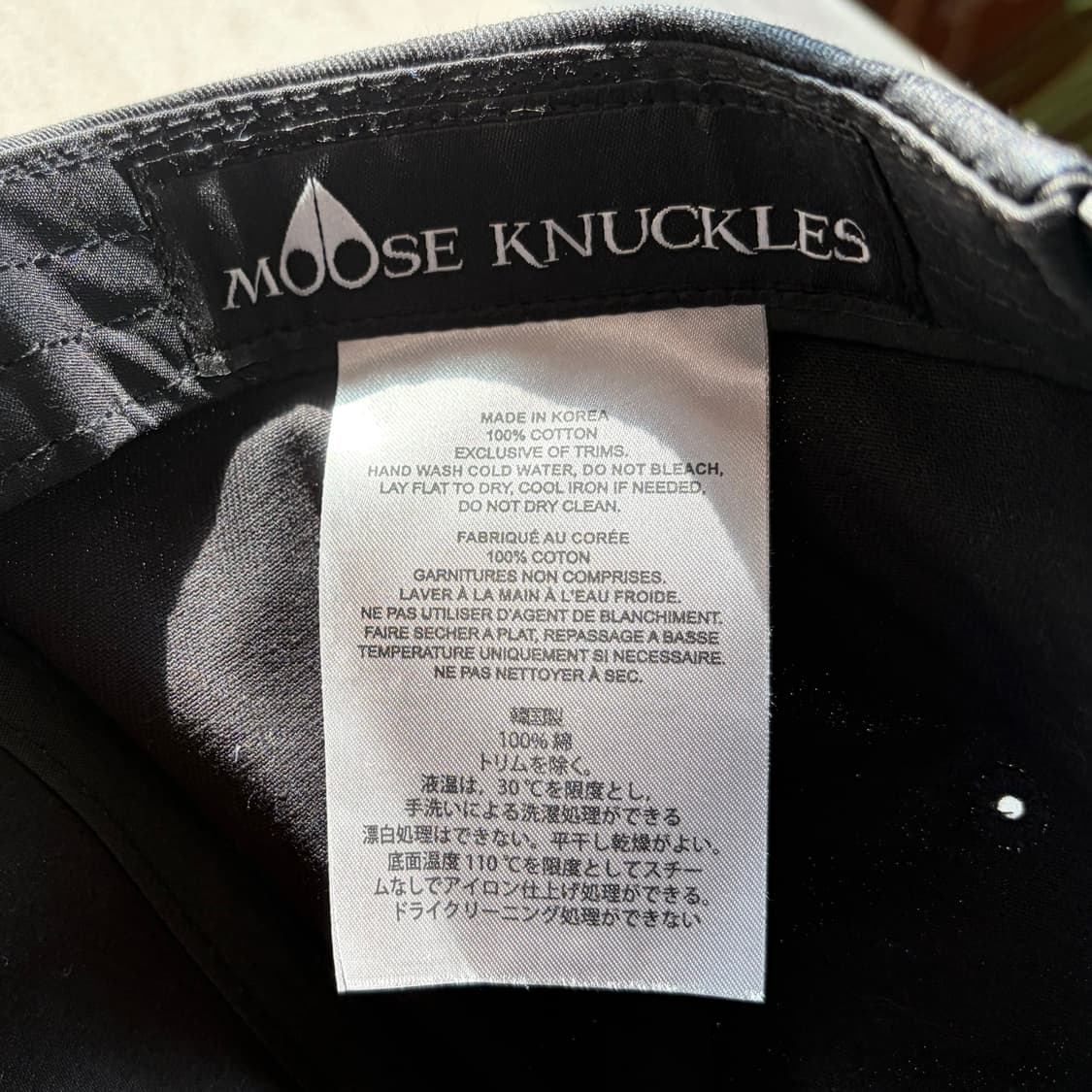 무스너클 볼캡 니켈 상품이미지5