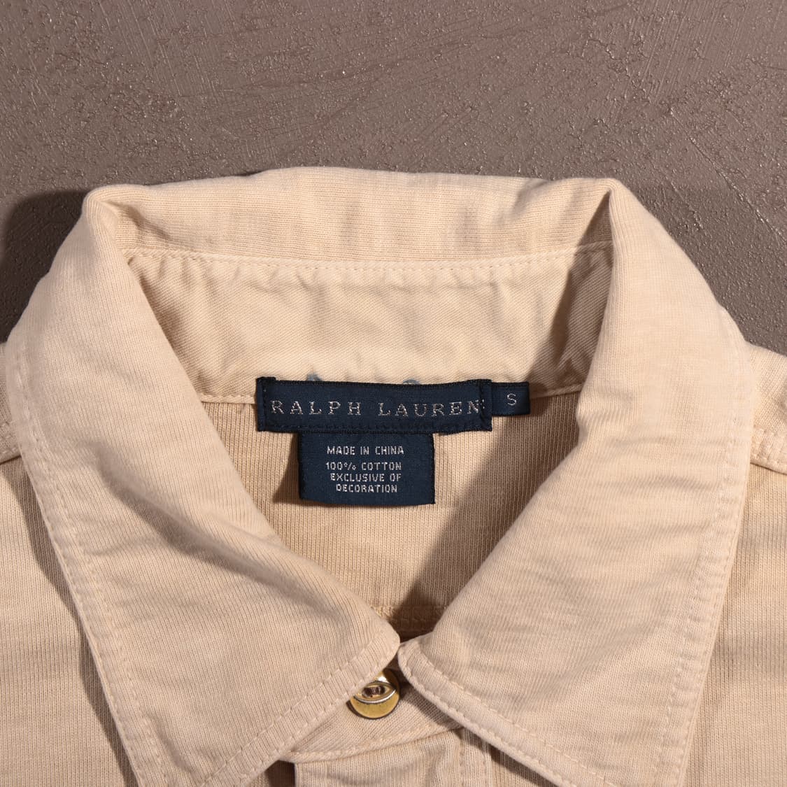 폴로 랄프로렌 워싱 코튼 롱셔츠 상품이미지4