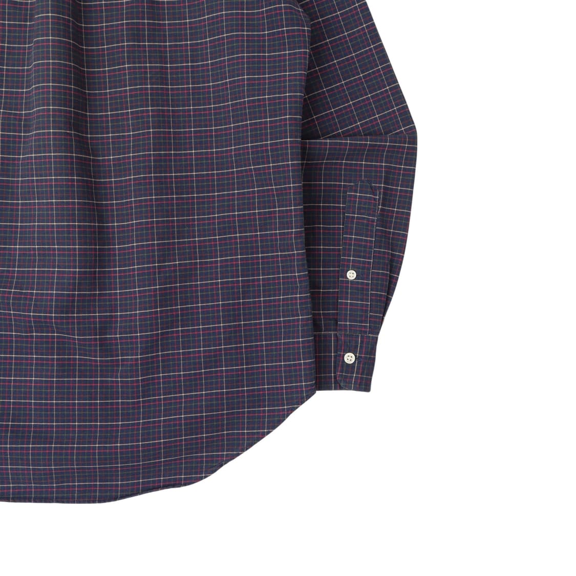 폴로 랄프로렌 네이비 체크 코튼 셔츠 상품이미지7