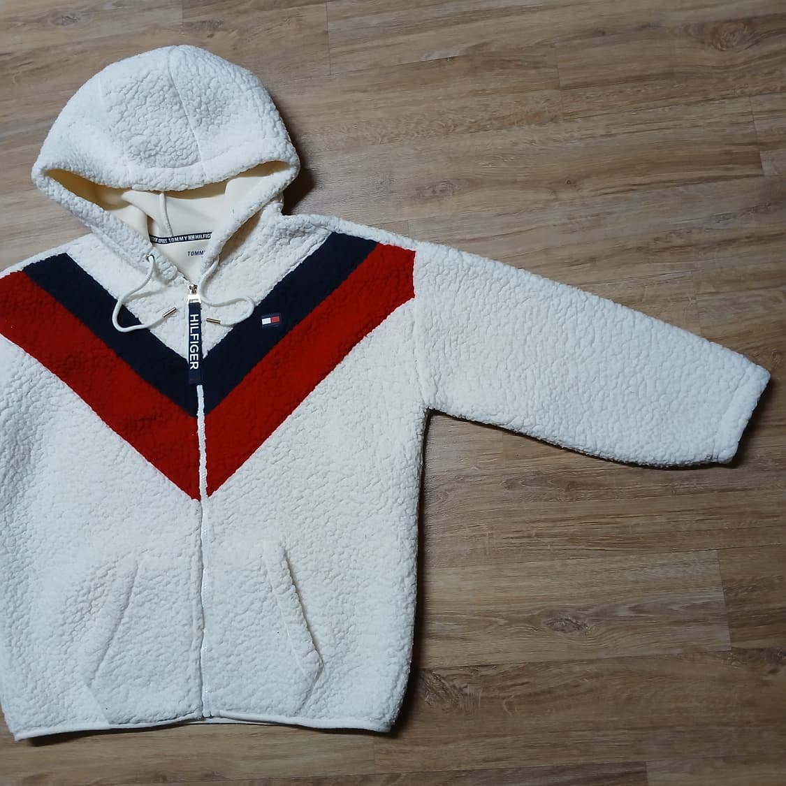 TOMMY 타미힐피거 여성 후리스 점퍼 자켓 상품이미지3