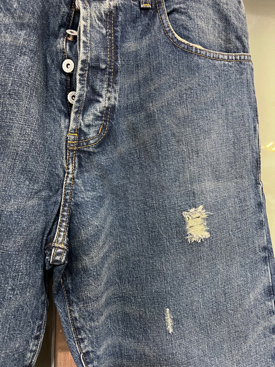 스투시 빈티지 배기 청바지 상품이미지2