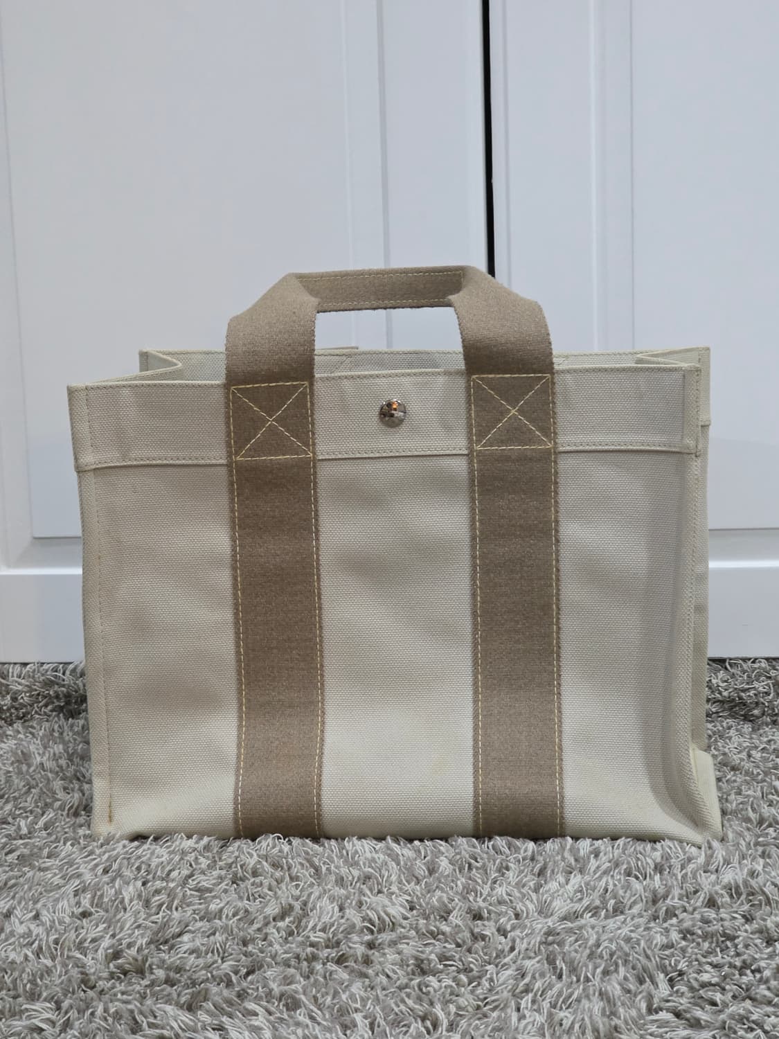 에르메스 보라보라 후루토 에르라인 캔버스 토트백pm 상품이미지1