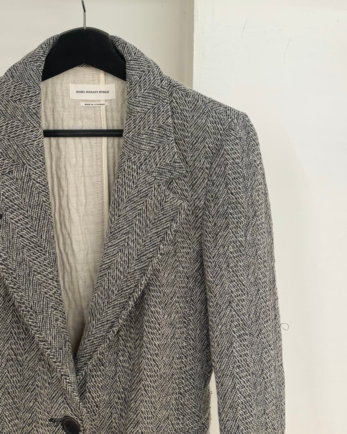 이자벨 마랑 그레이 헤링본 울 혼방 자켓 상품이미지4
