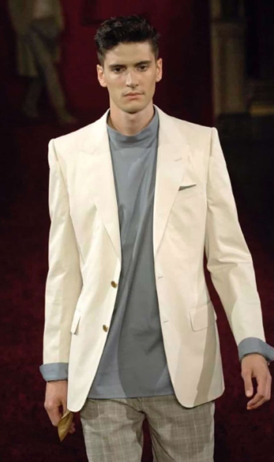 Yves Saint Laurent 07SS back button smoc 상품이미지1