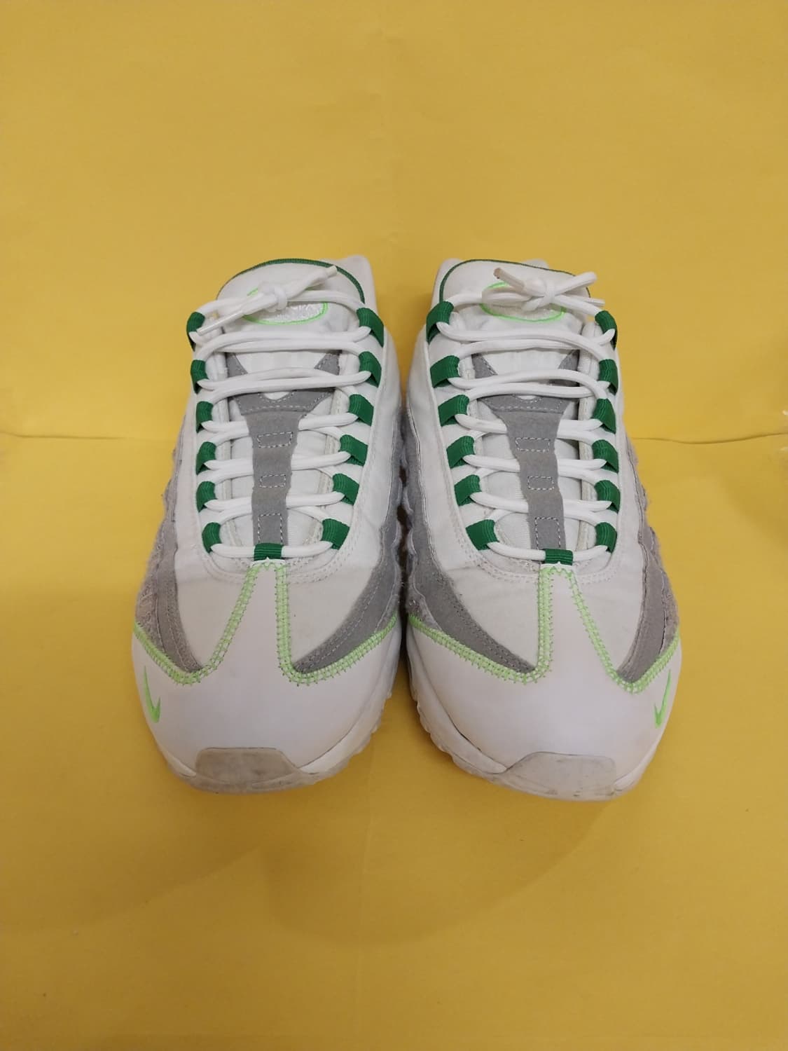 남성 나이키 에어맥스 95 화이트 클래식 운동화 (285) 상품이미지2