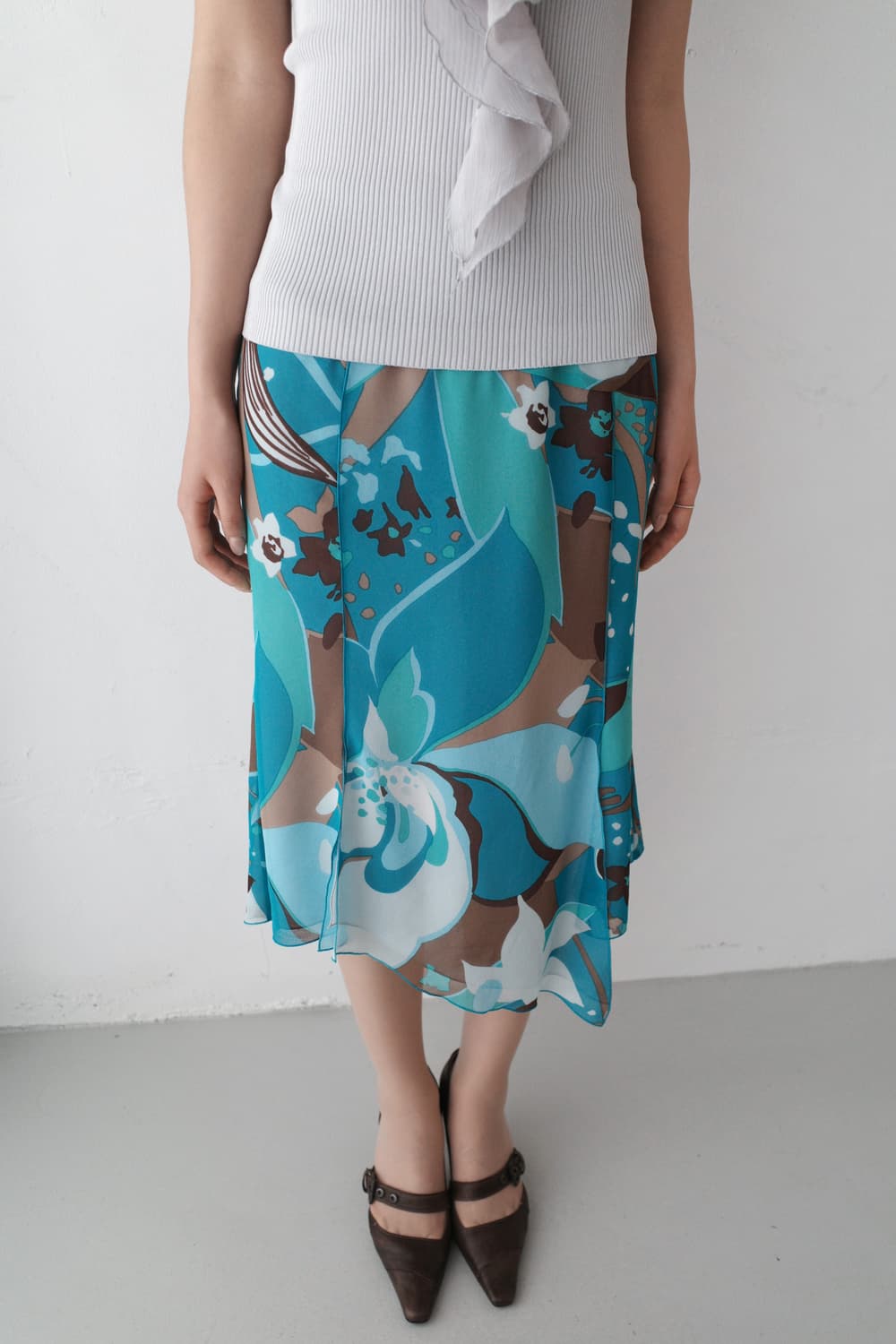oriental flared skrit  상품이미지9
