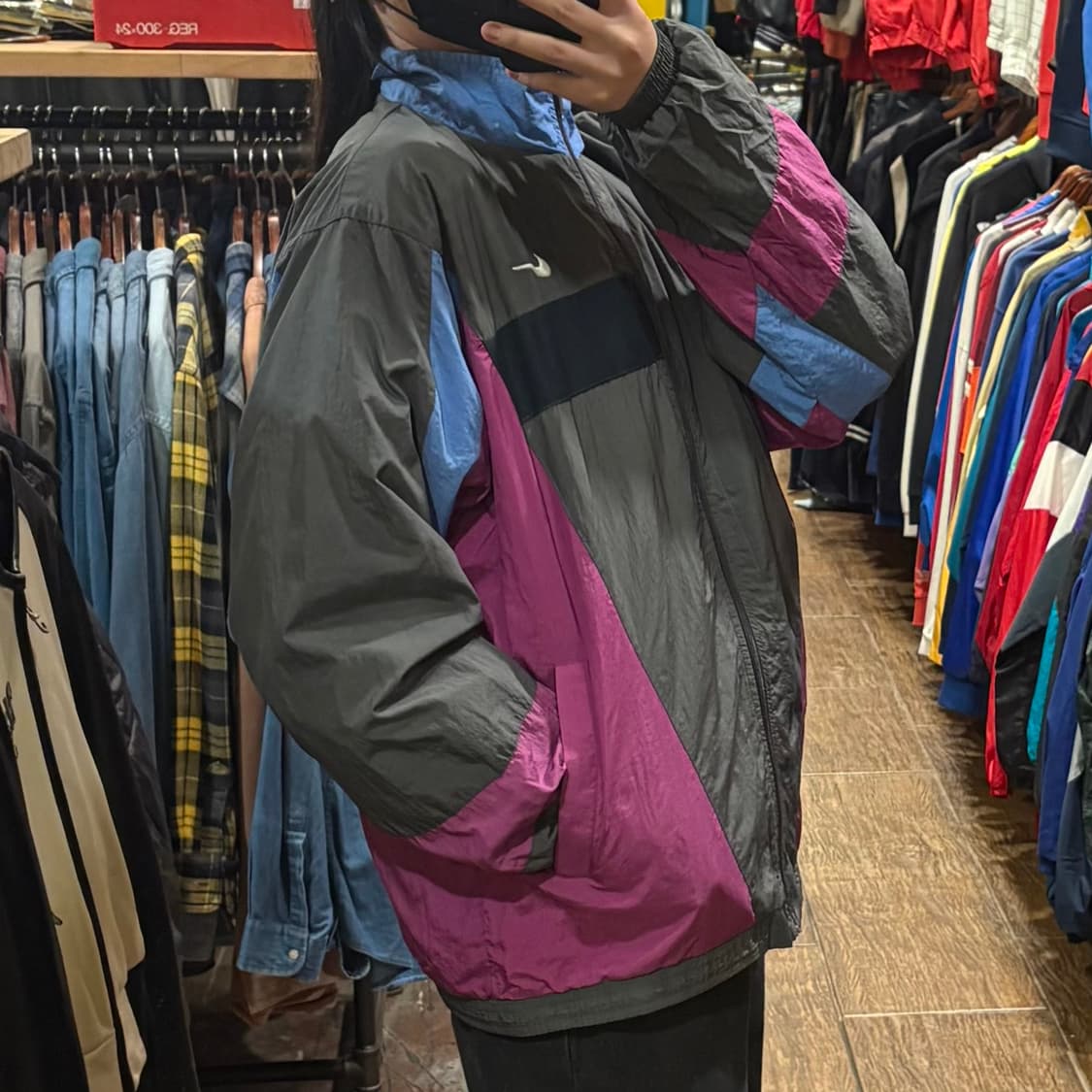 [HI] nike 바람막이 3컬러 배색 상품이미지3