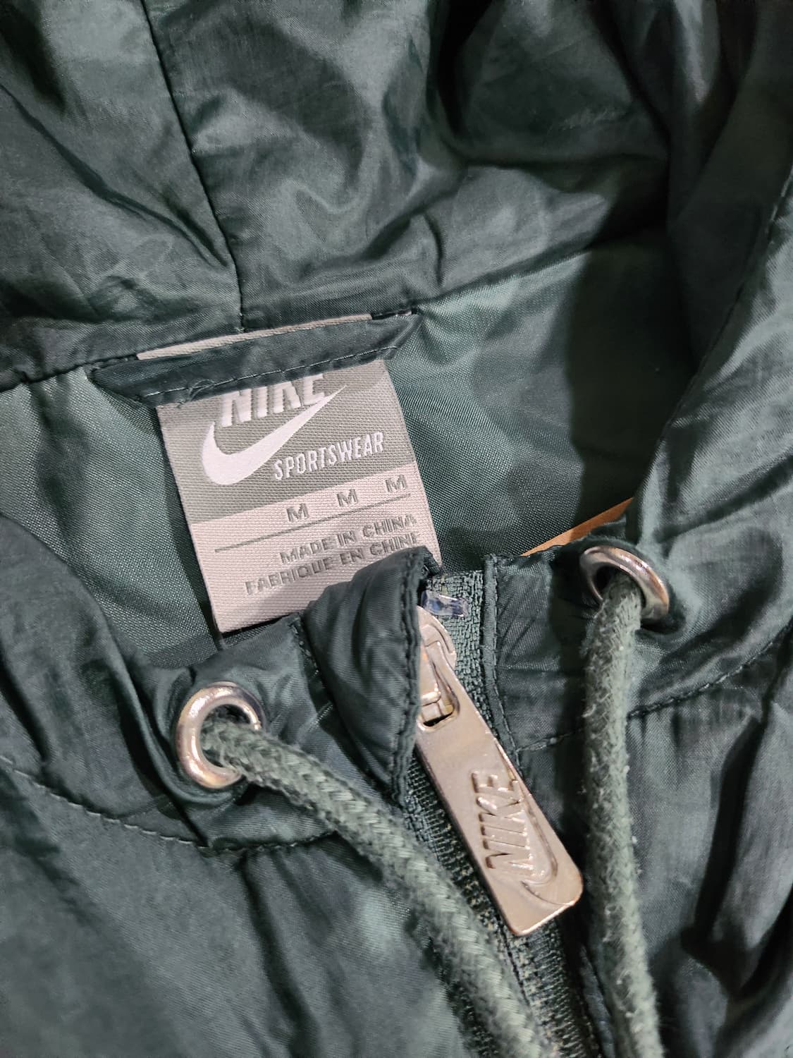 나이키 윈드러너 후드 집업 (그린 배색) 상품이미지5