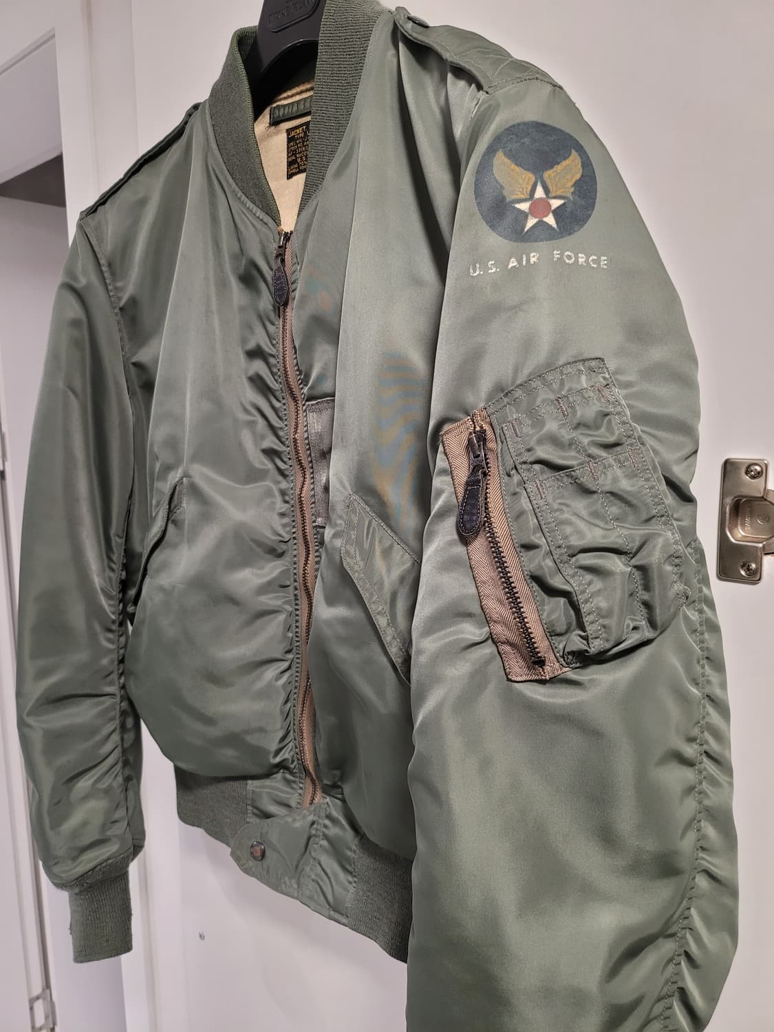 XL 리얼맥코이 항공자켓 블루종  상품이미지2