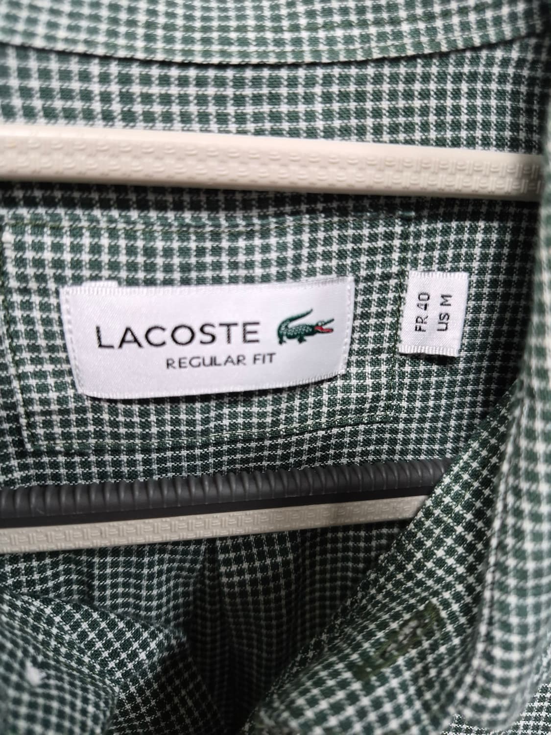라코스테 마 셔츠 체크 남방 남성 100~105 상품이미지4
