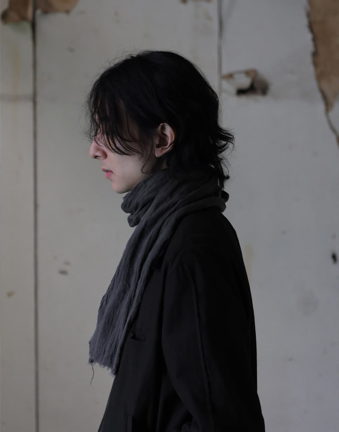 JABBERWOCKY DUSTER SCARF (BLACK) 상품이미지3