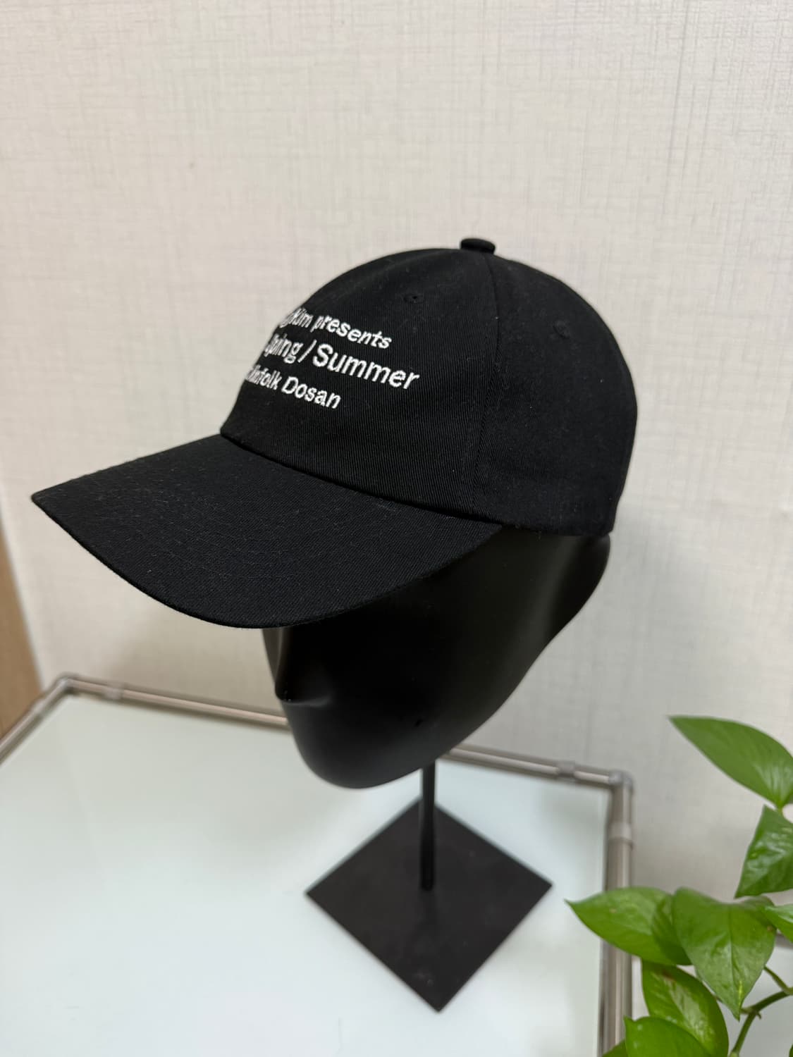 지용킴 킨포크 콜라보 볼캡 상품이미지1