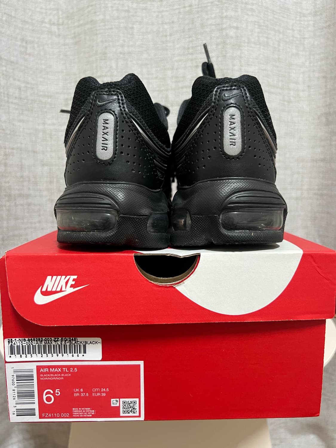 나이키 에어맥스TL2.5 블랙 245 상품이미지6