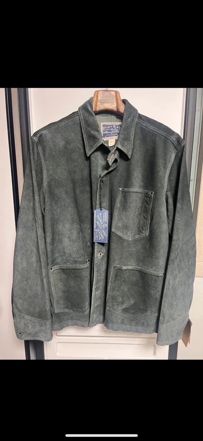 더블알엘 RRL 인디고 러프아웃 초어자켓 라지 새제품 상품이미지1