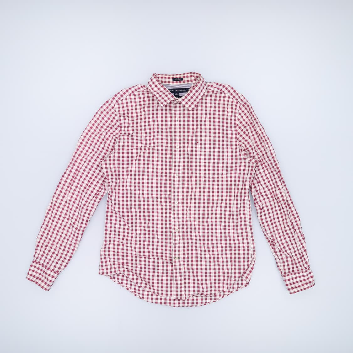 [M] 타미힐피거 커스텀핏 체크셔츠 1219H1 상품이미지1