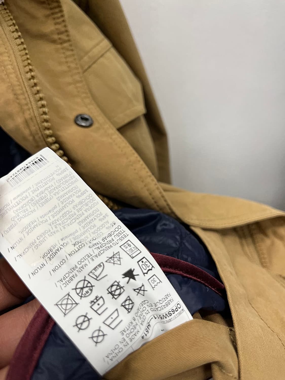 105) 빨질레리 하프 사파리자켓  상품이미지5