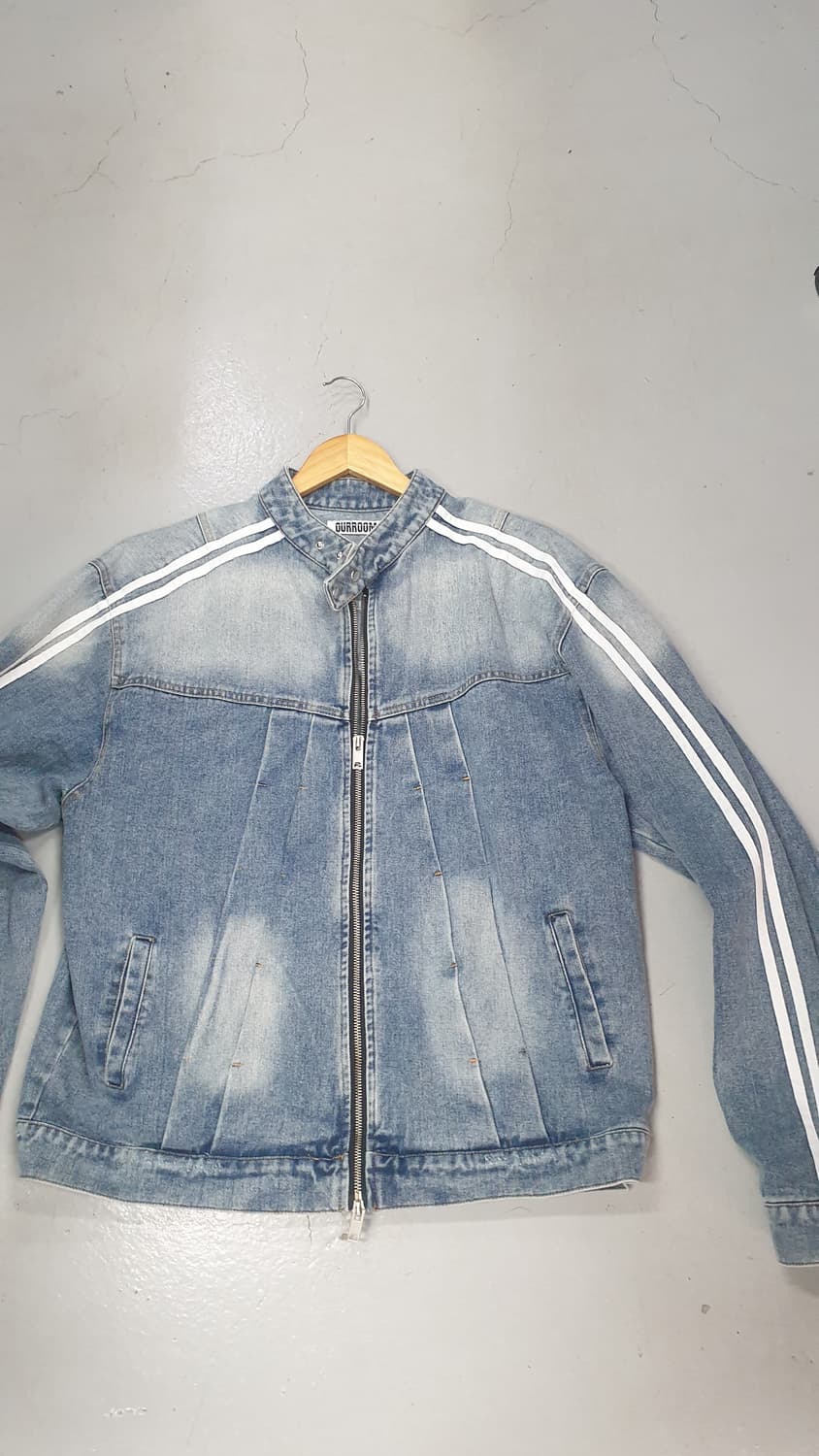 아워룸 라이더 데님 자켓 상품이미지1