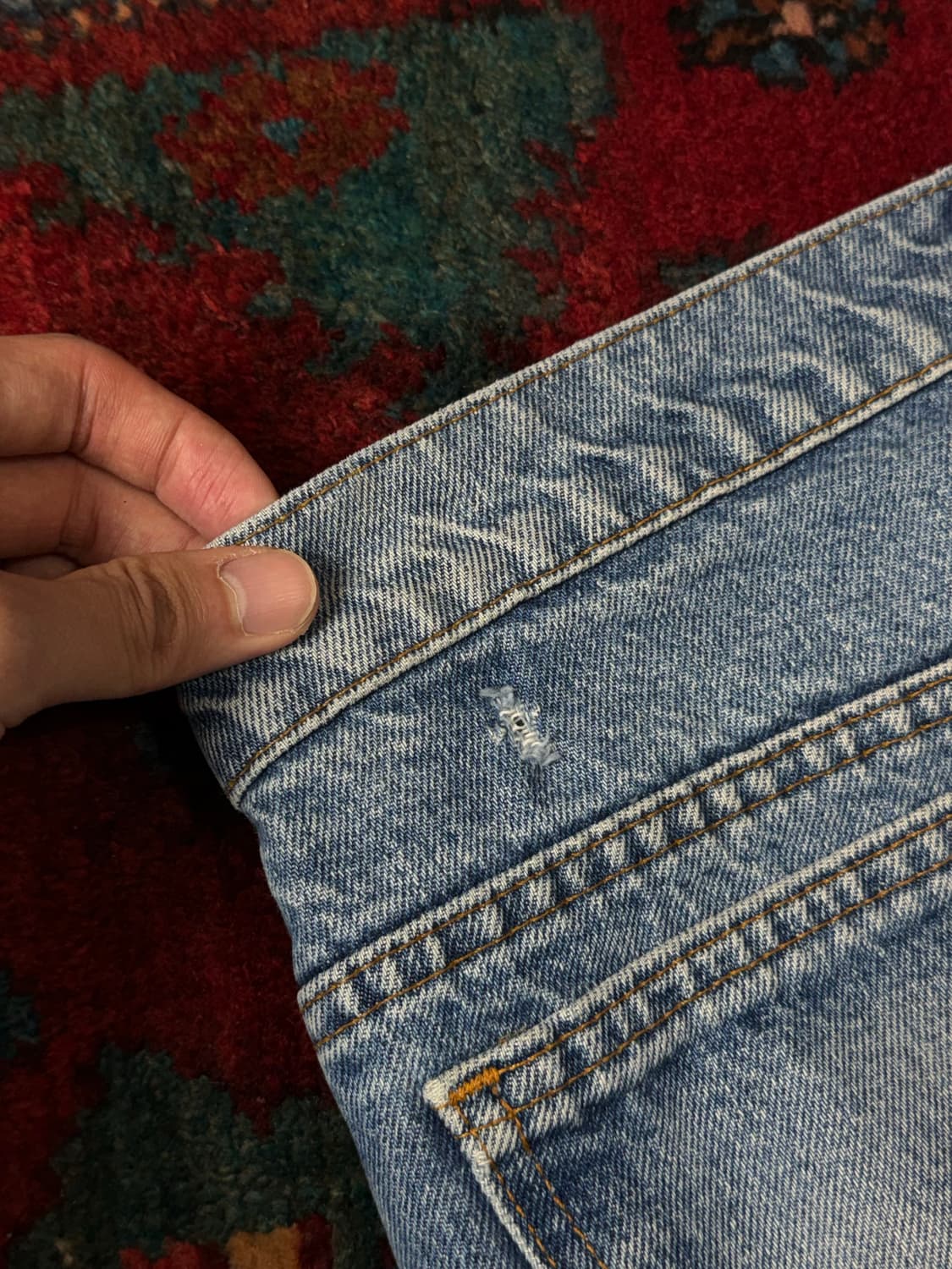 90’s USA 빈티지 리바이스 517 오렌지탭 부츠컷 리바이스 청바지 상품이미지10