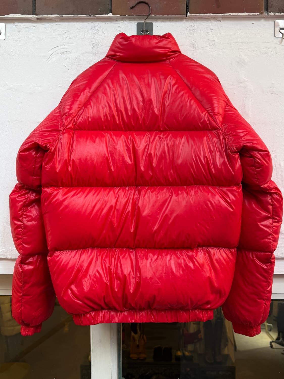 Tianshan 나일론 덕다운 패딩 레드 M 상품이미지7