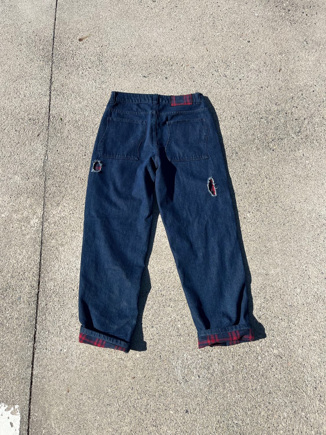 Dime distressed Baggy denim pant 상품이미지2
