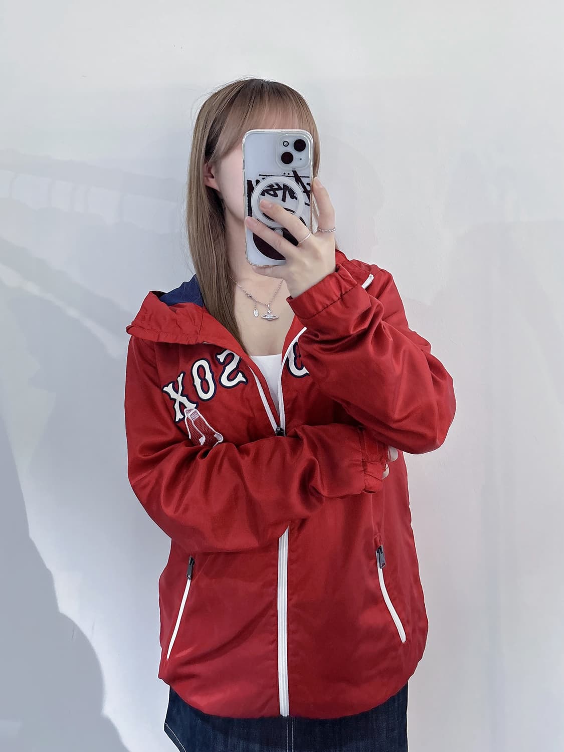 MLB 보스턴 레드삭스 바람막이 상품이미지2