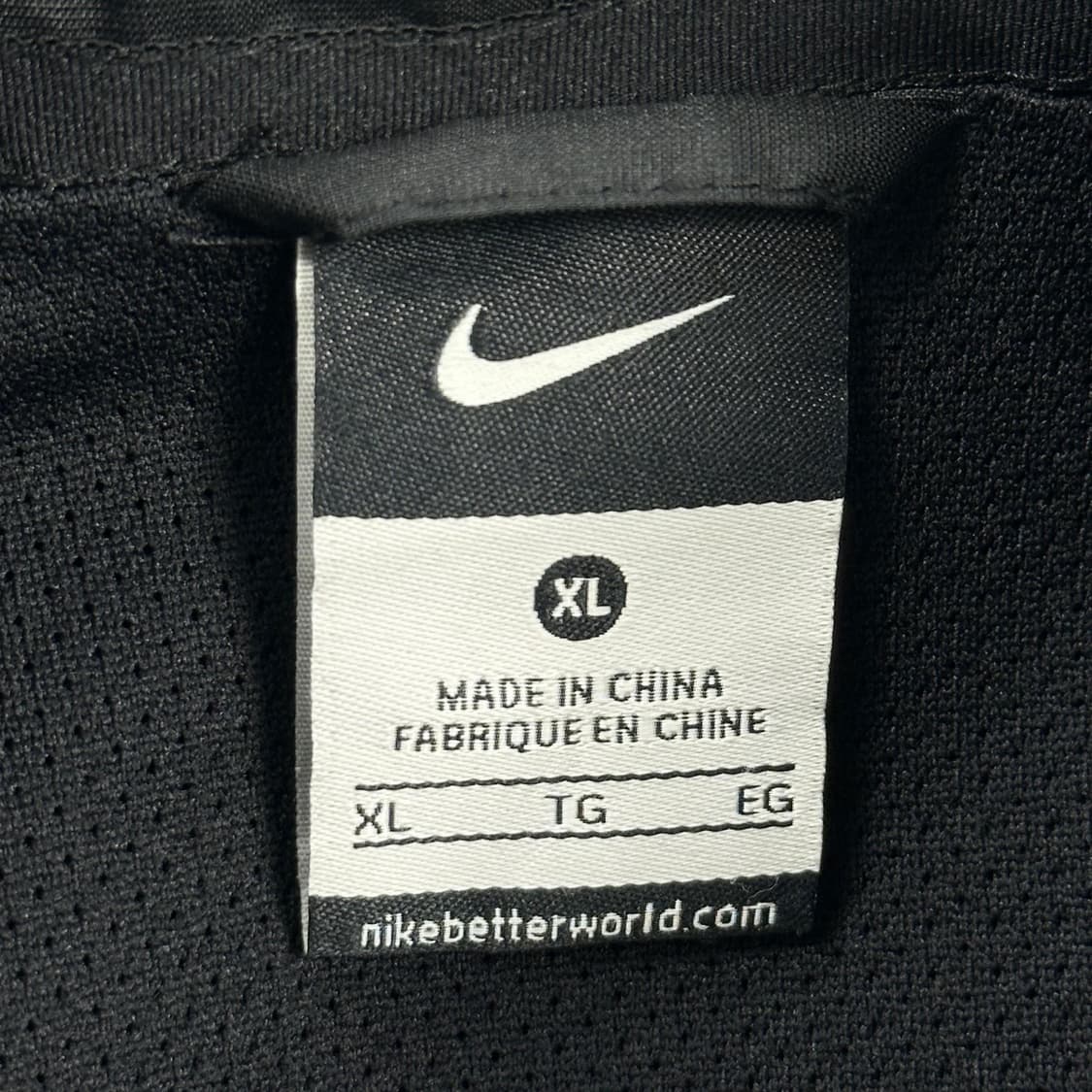 나이키 인터밀란 풋볼 블랙 바람막이 자켓 (XL) 상품이미지6