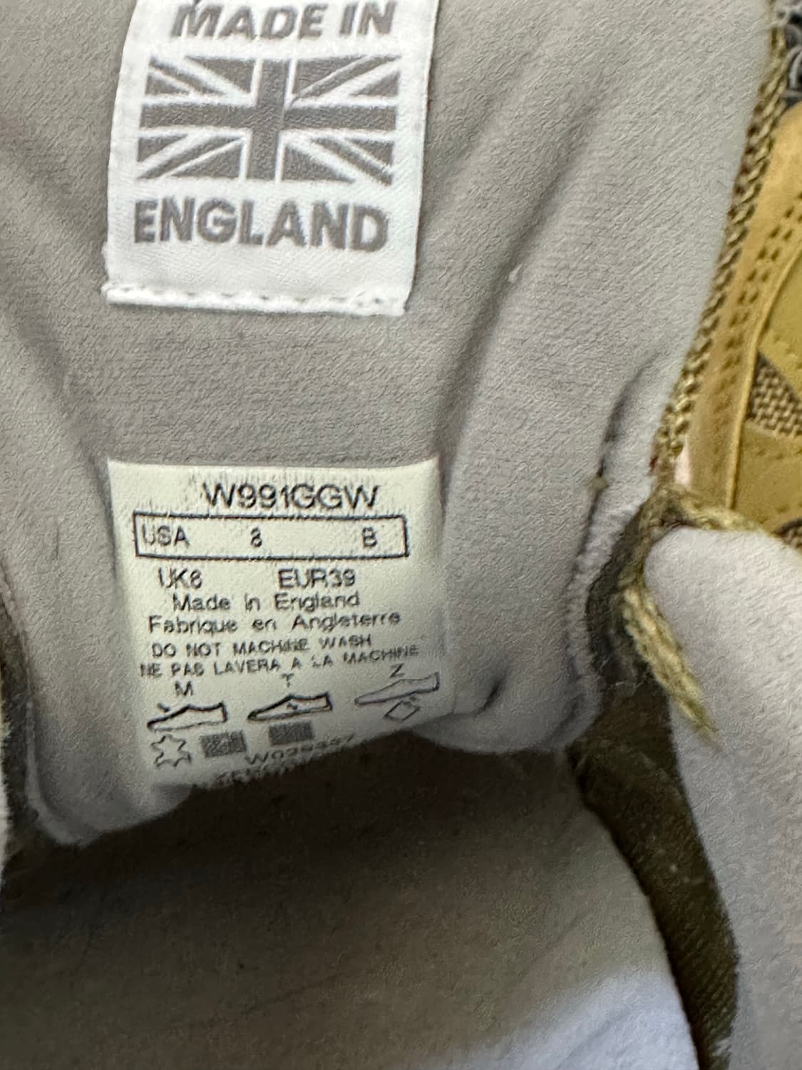 뉴발란스 991 UK 250mm 상품이미지6