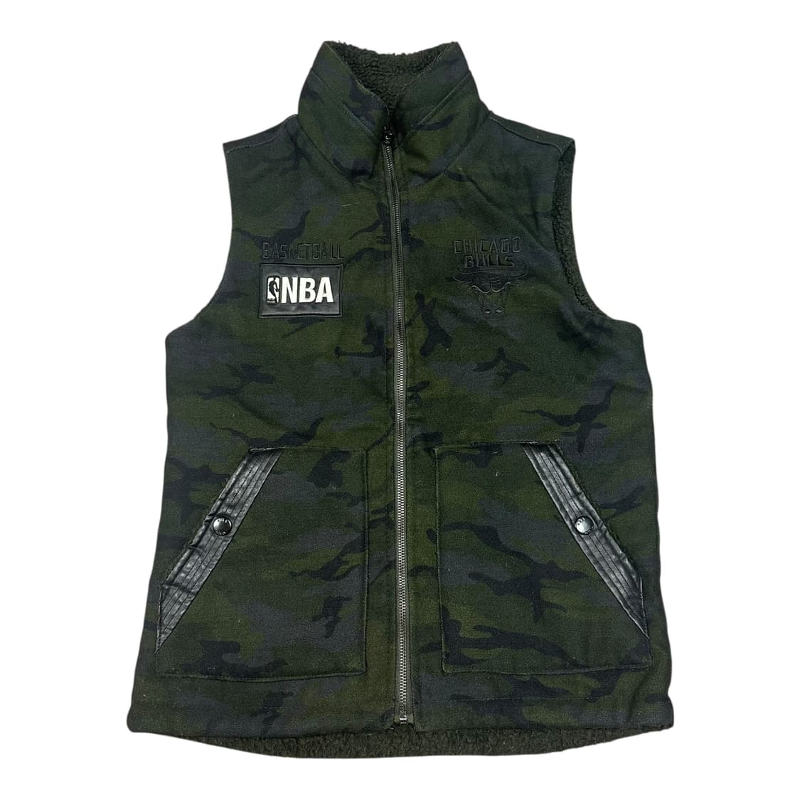 ✨ (바배) NBA 시카고불스 리버시블 카모 베스트 조끼  상품이미지2