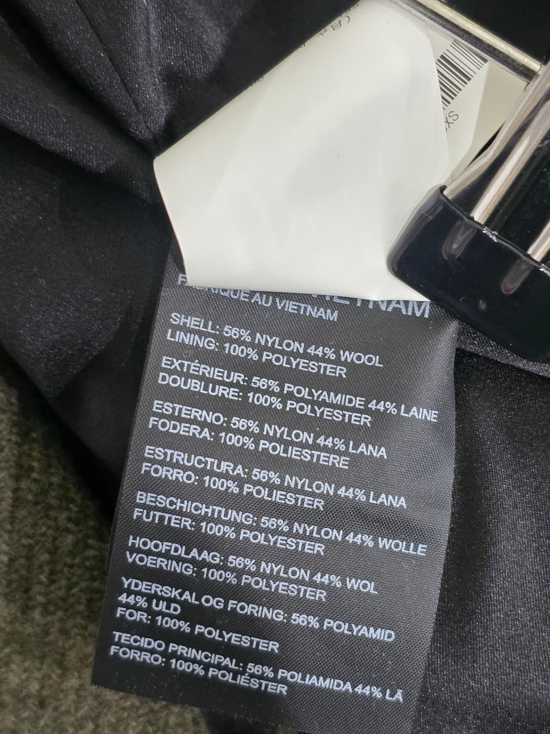 클럽모나코 헤링본 더블 롱코트 상품이미지3