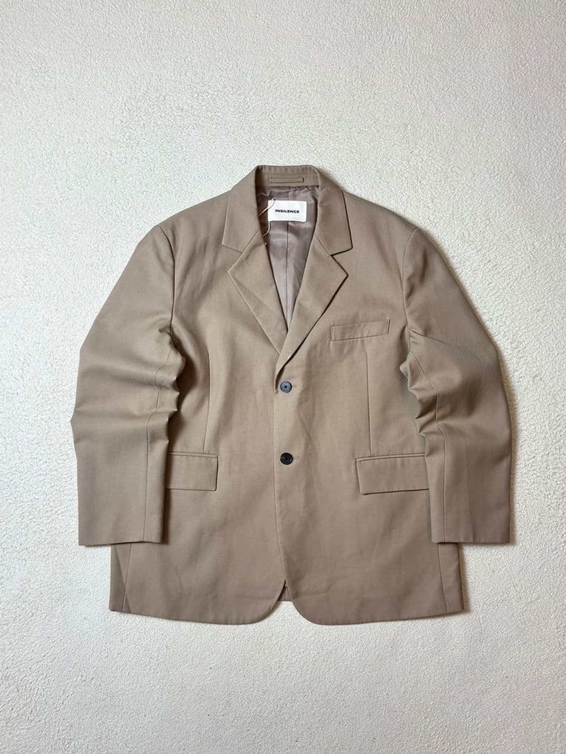인사일런스 INSILENCE 미니멀 울 블레이저 PN7508 상품이미지1