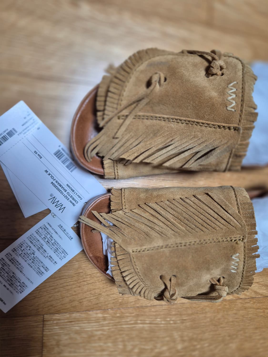 비즈빔(Visvim)의 크리스토 샤먼 플록 W 샌들 상품이미지2