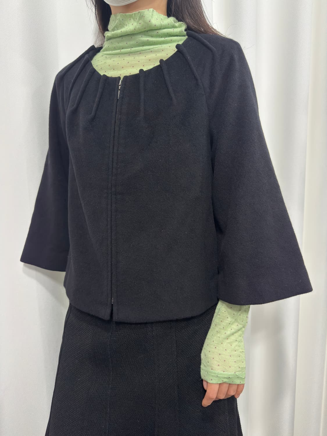 dot green longsleeve  상품이미지7