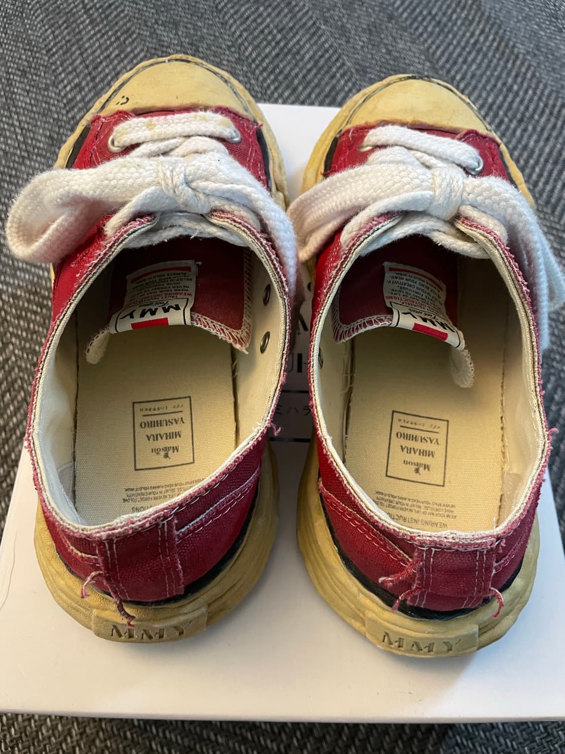 [41] 메종미하라야스히로 피터슨 보르도 레드 상품이미지4