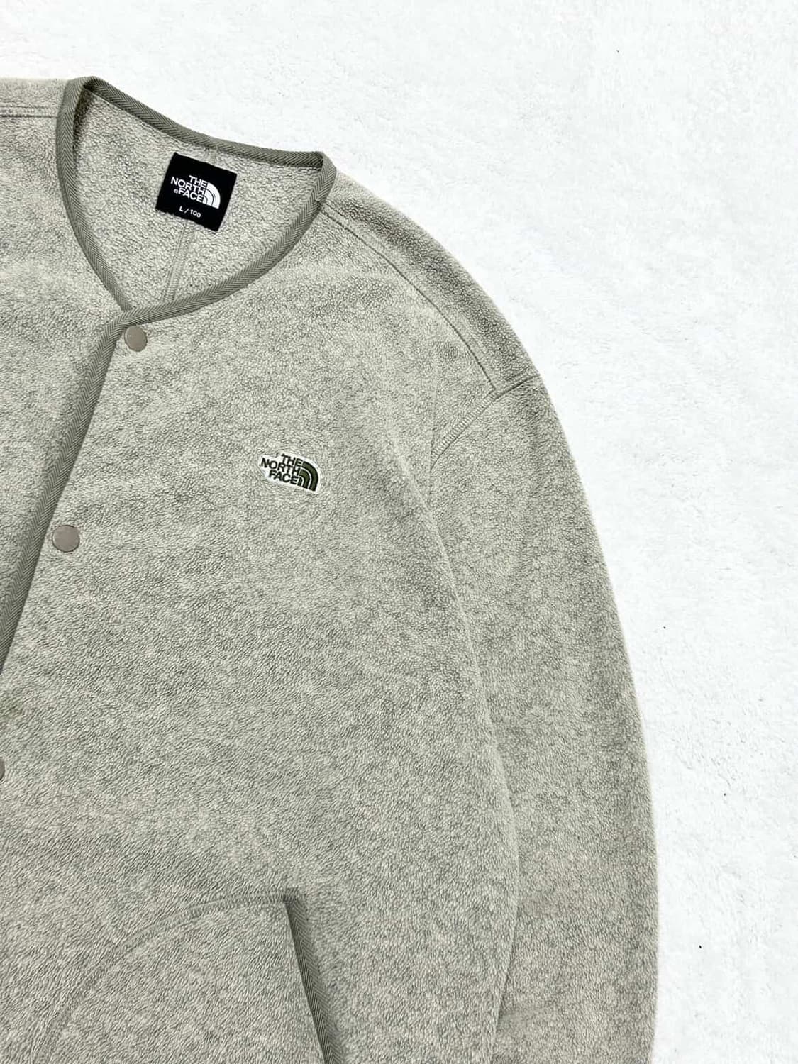 노스페이스 카키로고 어캠포 가디건 상품이미지6