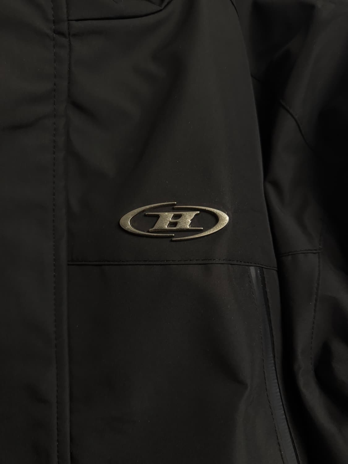 새상품) 본투윈 크롬로고 바람막이 블랙 2사이즈 상품이미지2