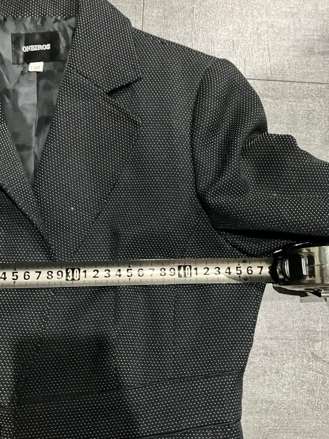 일본빈티지 Oneiros 하구미모리걸 달천깔페어리 도트 땡땡이자켓 상품이미지3