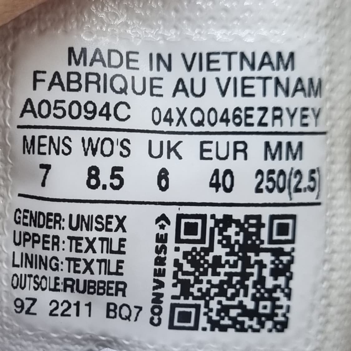 컨버스 척테일러 컨스트럭트 하이탑250 상품이미지6