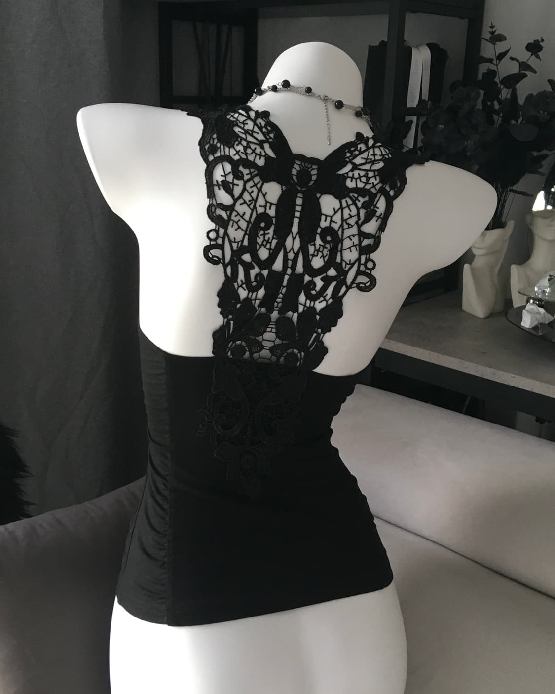 ༒ Butterfly back sleeveless 상품이미지1