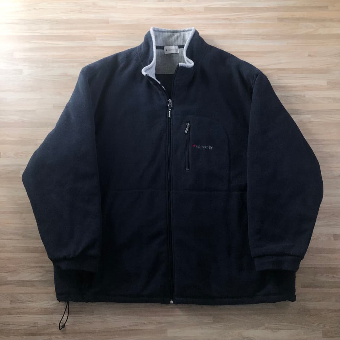 컨버스 후리스 퀄팅 집업(4XL) 상품이미지1