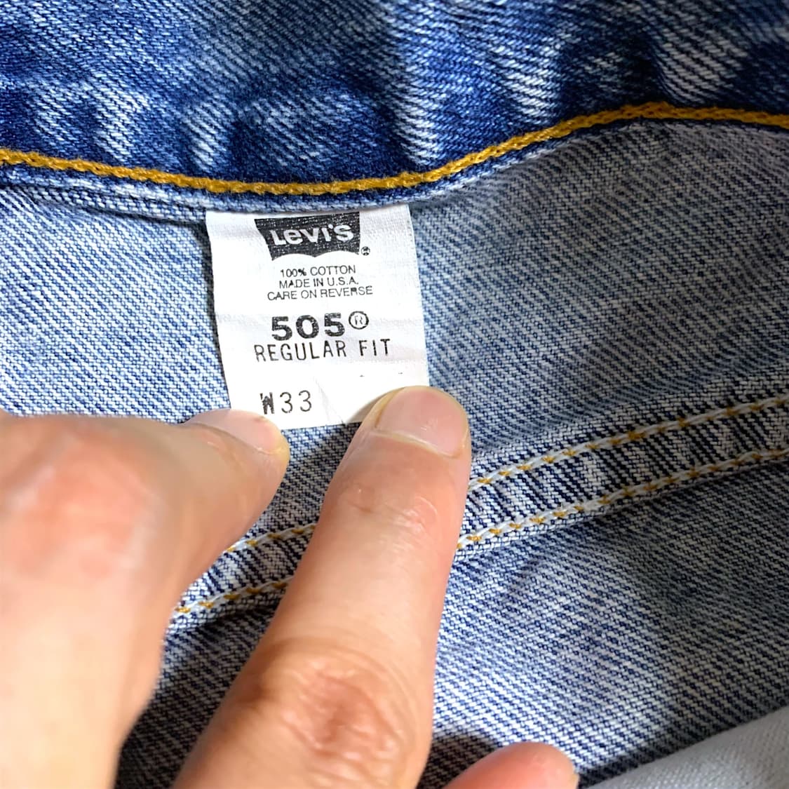 [31] 90s Levis 505 Made in USA 반바지 상품이미지3