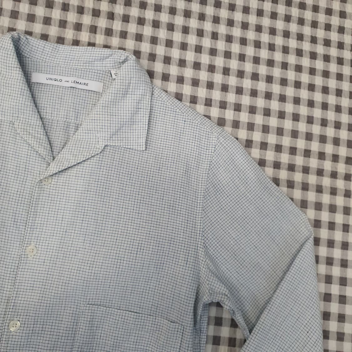 유니클로X르메르 린넨 셔츠 남자95 상품이미지3