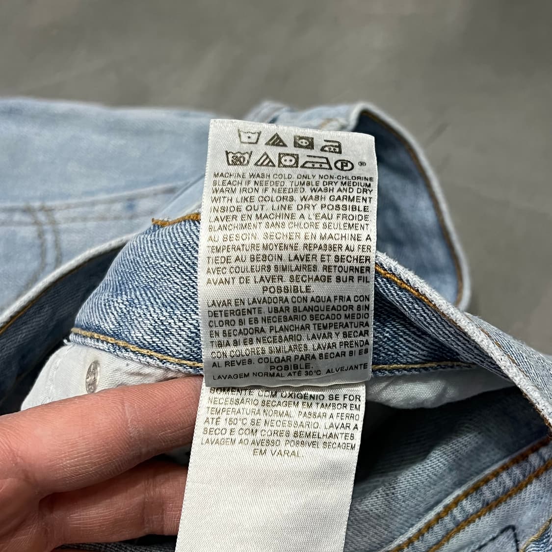  리바이스 560 데님팬츠 y15483 상품이미지9