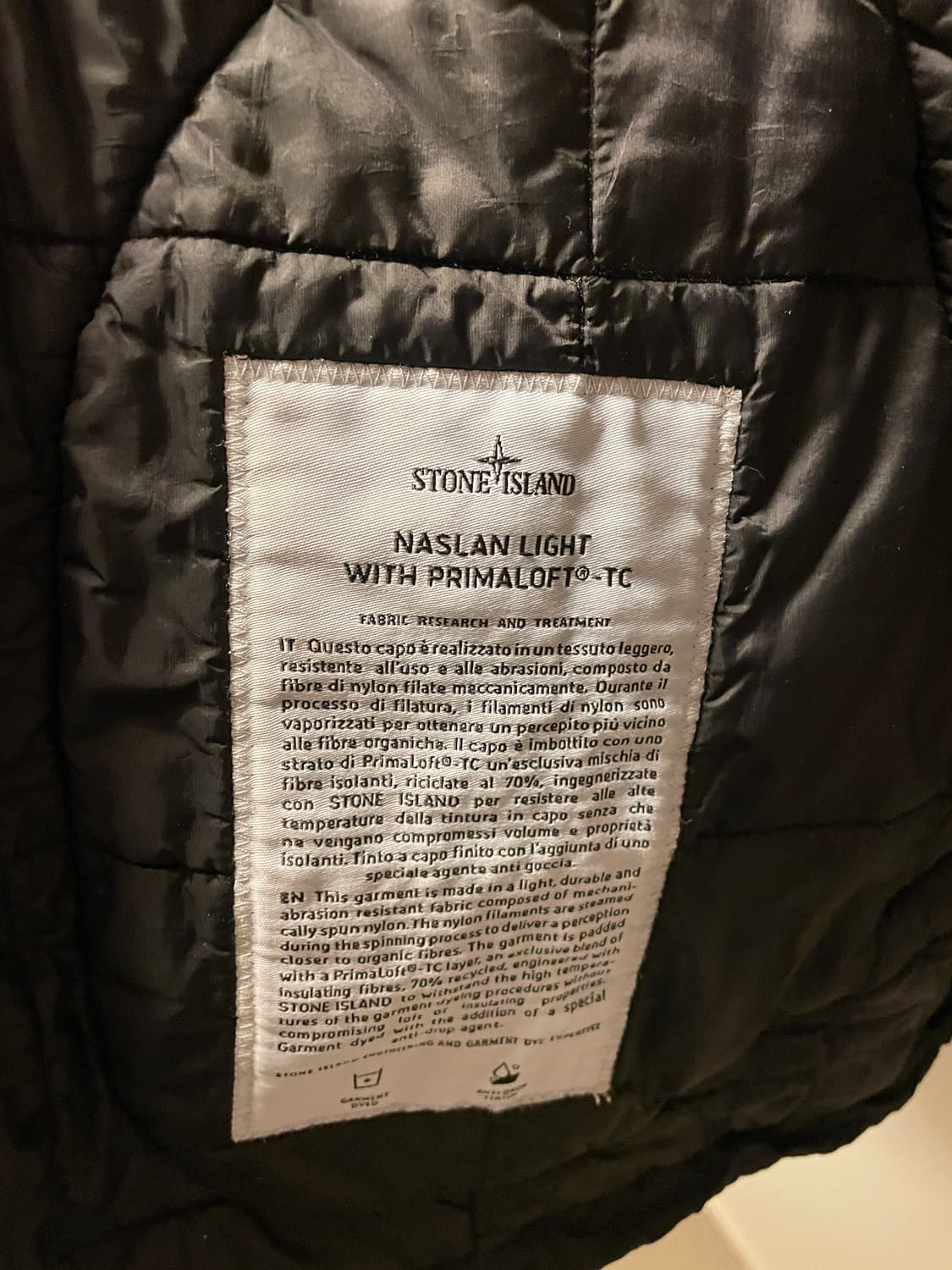 스톤아일랜드 나슬란점퍼 팝니다.  상품이미지2