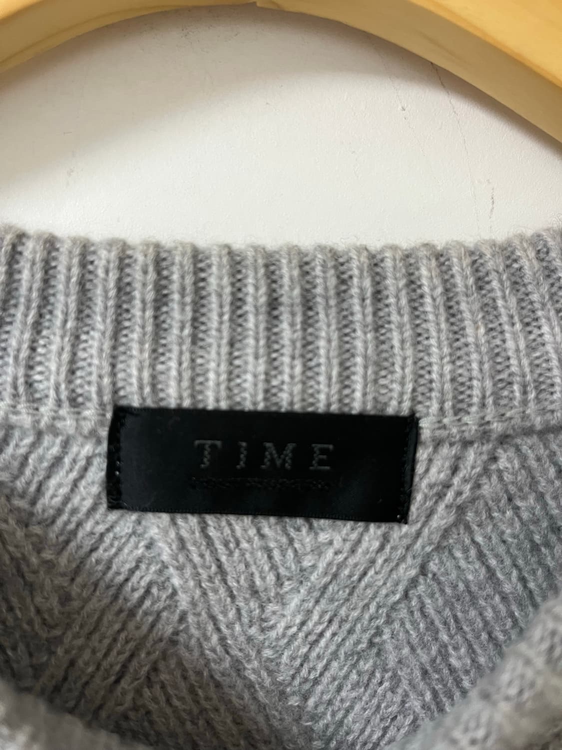 타임 옴므 니트 모100% 상품이미지6
