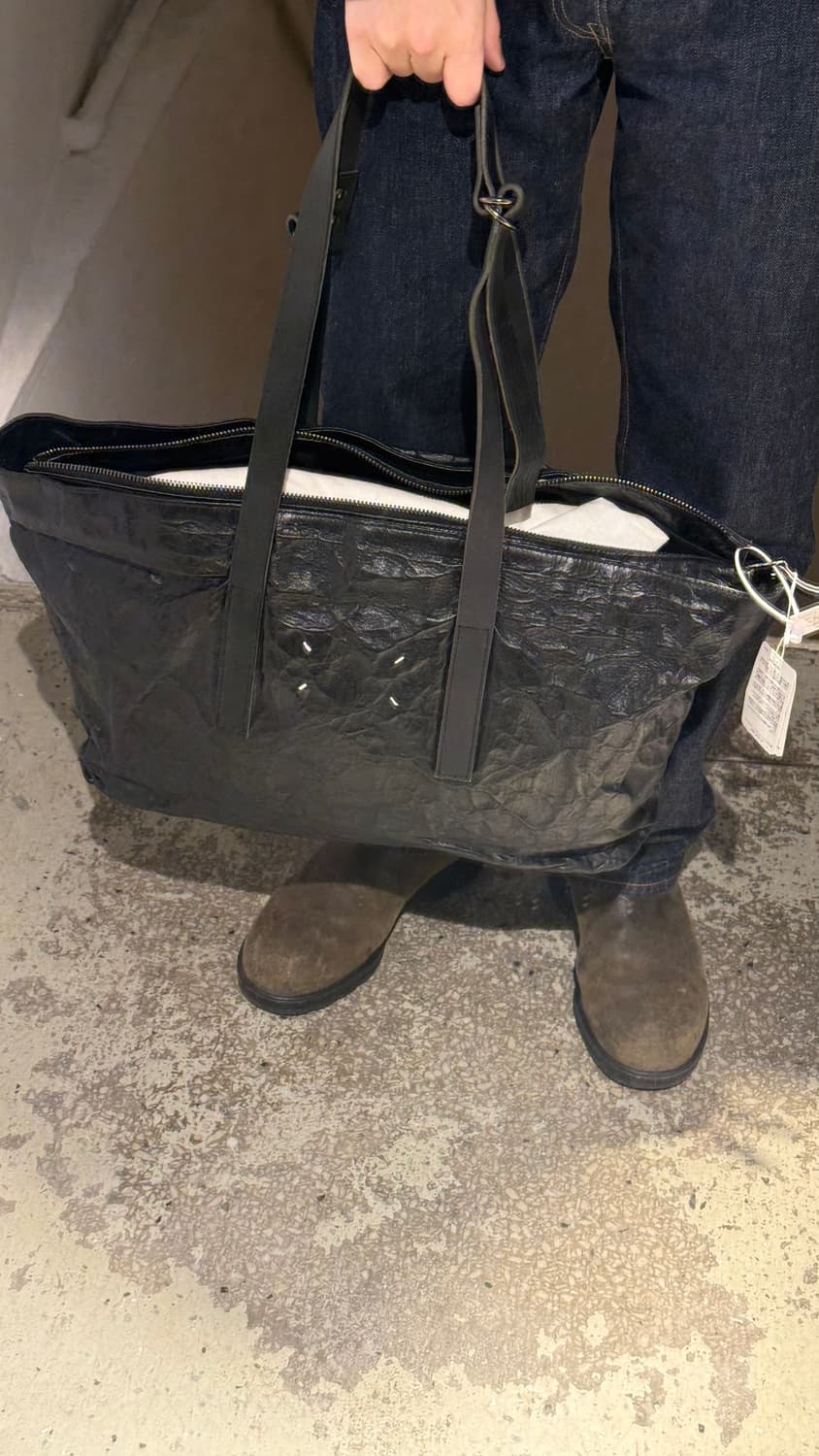 마르지엘라 가죽 토트백 숄더백 새상품 상품이미지2