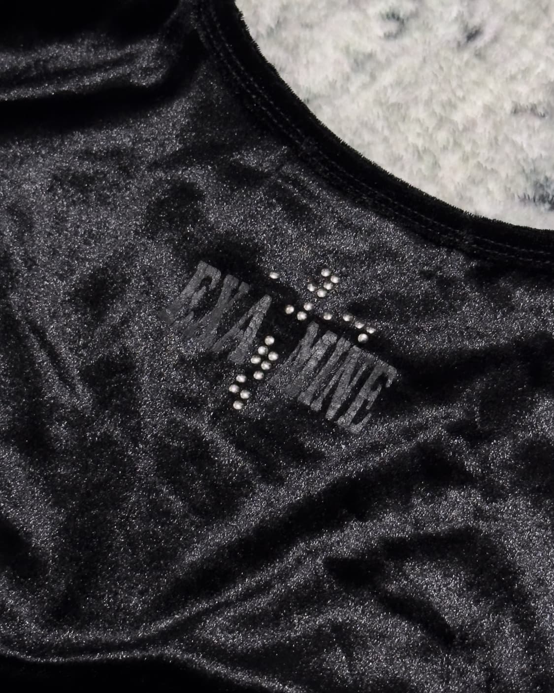 {Place Plan} Cross Velvet Long Sleeve    상품이미지9